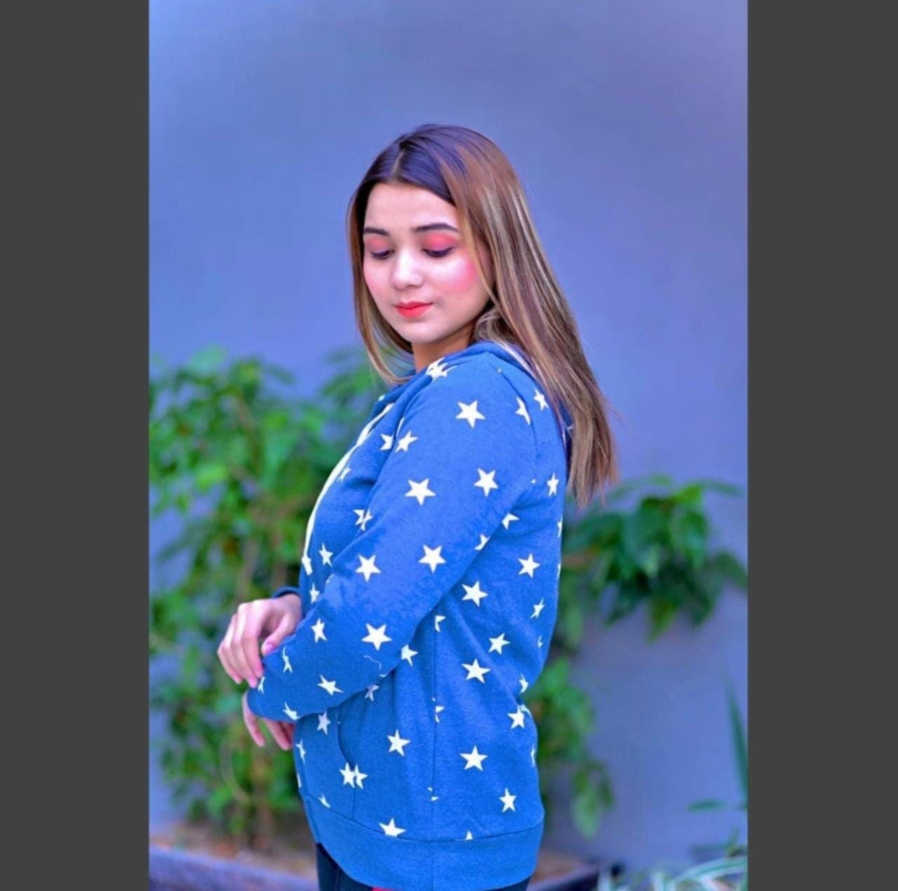 Star Zipper Fleece Hoodie Star Zipper Fleece Hoodie